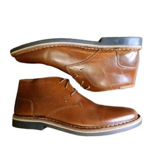 Steve Madden Cognac Brown Harken Chukka Boot Business Casual Size 9 #1177
